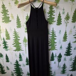 Soprano Black Sleevelesd Maxi Dress